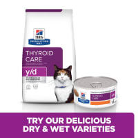 Hill s Prescription Diet y d Thyroid Pet Supermarket