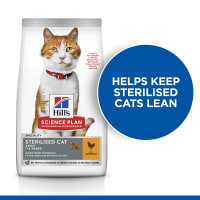 Hills science shop plan sterilised cat
