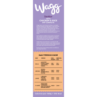 Wagg Senior Dry Dog Food Chicken Pet Supermarket
