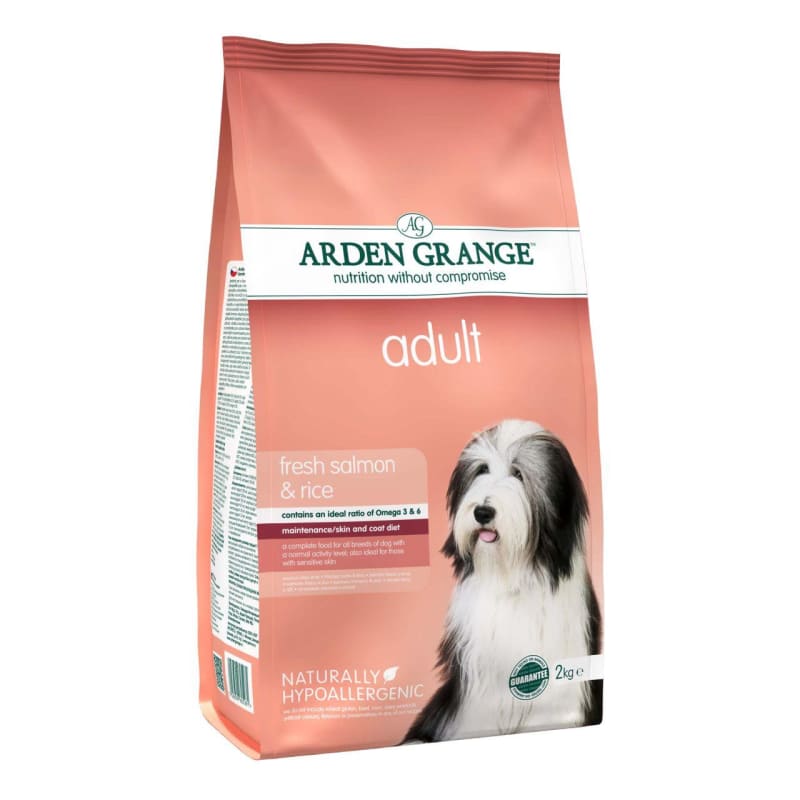 Arden Grange Hypoallergenic Adult Dry Dog Food Salmon Rice 12kg