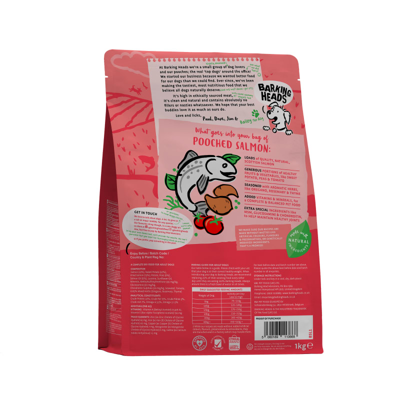 Barking heads deals feeding guide