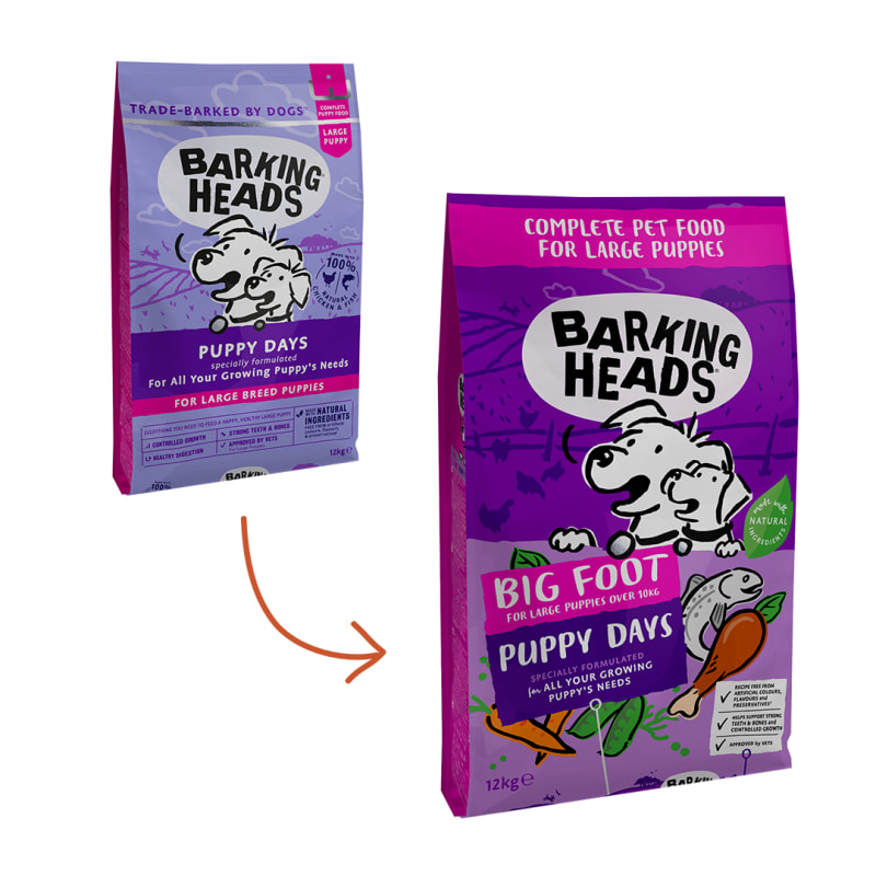 Barking heads hotsell large breed puppy
