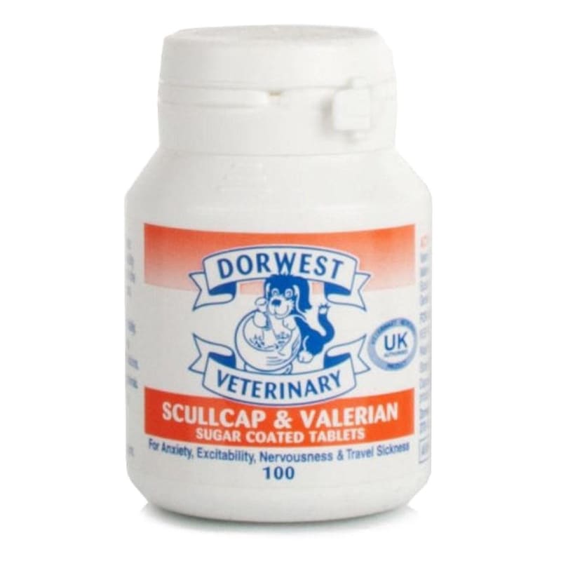 Scullcap and valerian for dogs sales