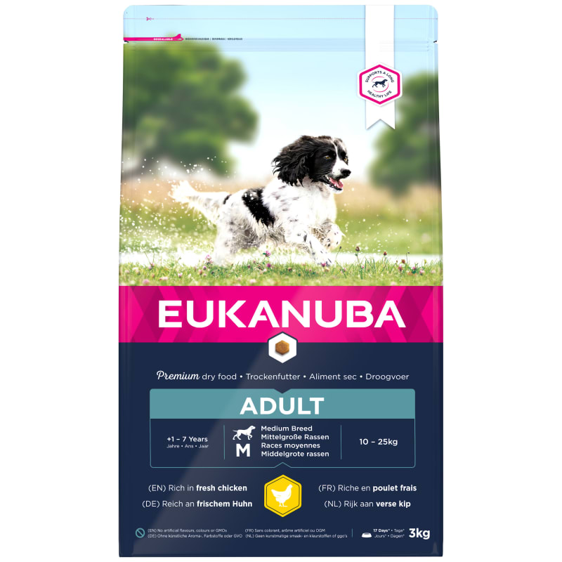 Eukanuba light medium breed outlet