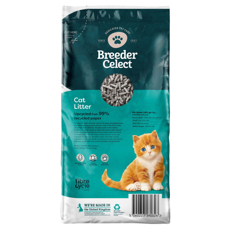 Breeders celect cat litter uk best sale