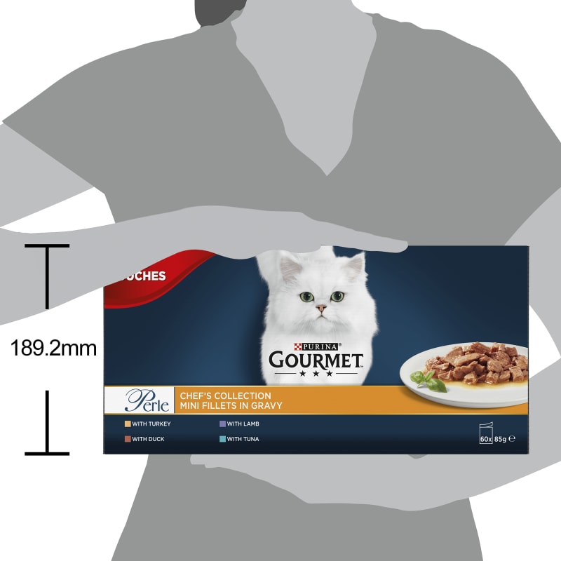 Purina gourmet store perle cat food