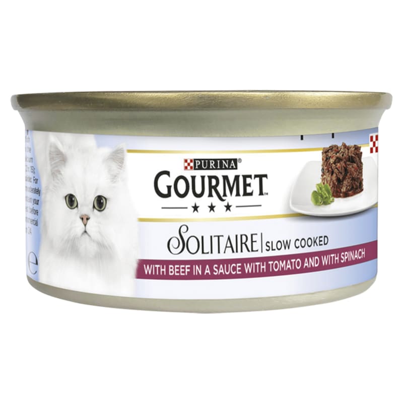 Gourmet Solitaire Adult Wet Cat Food Pet Supermarket
