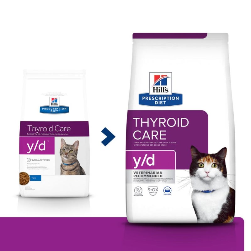 Hill s Prescription Diet y d Thyroid Pet Supermarket