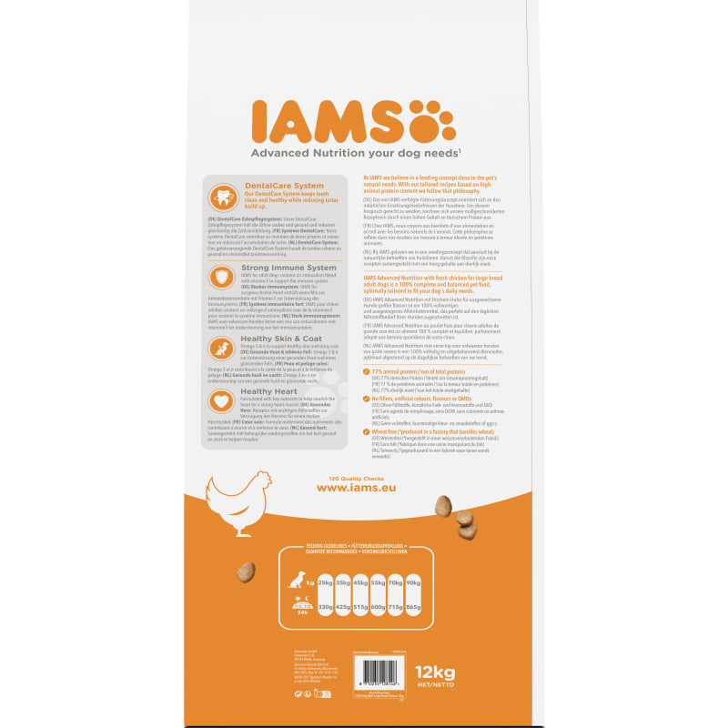 Iams senior dog food 3kg sales
