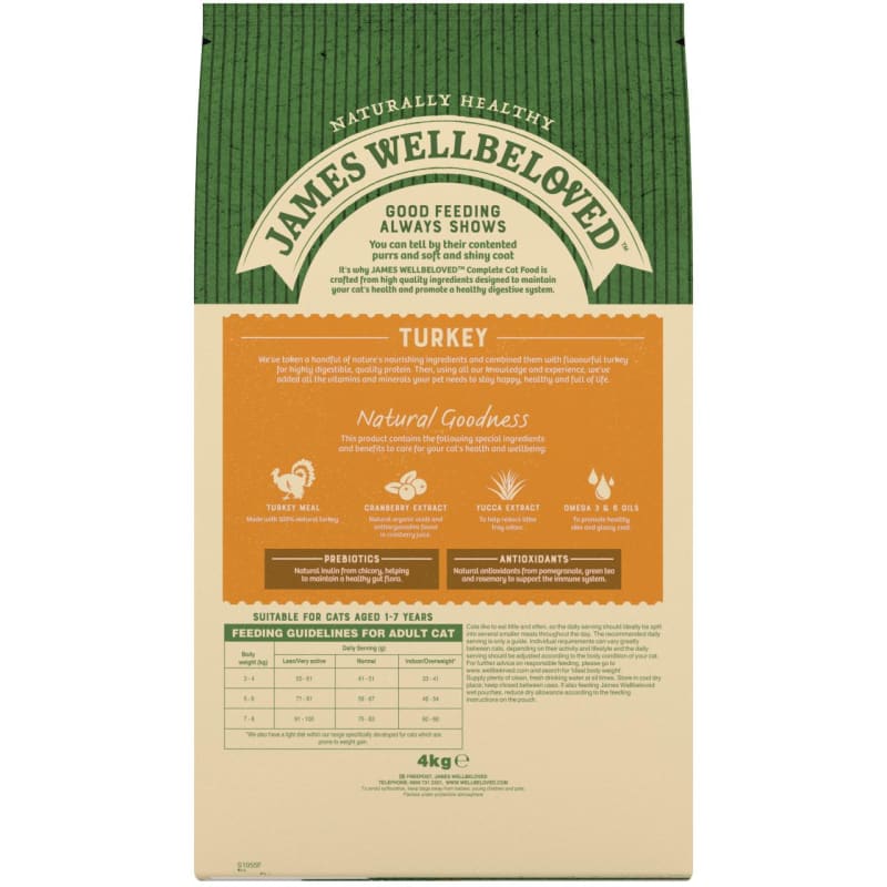 James wellbeloved adult turkey and rice 15kg top