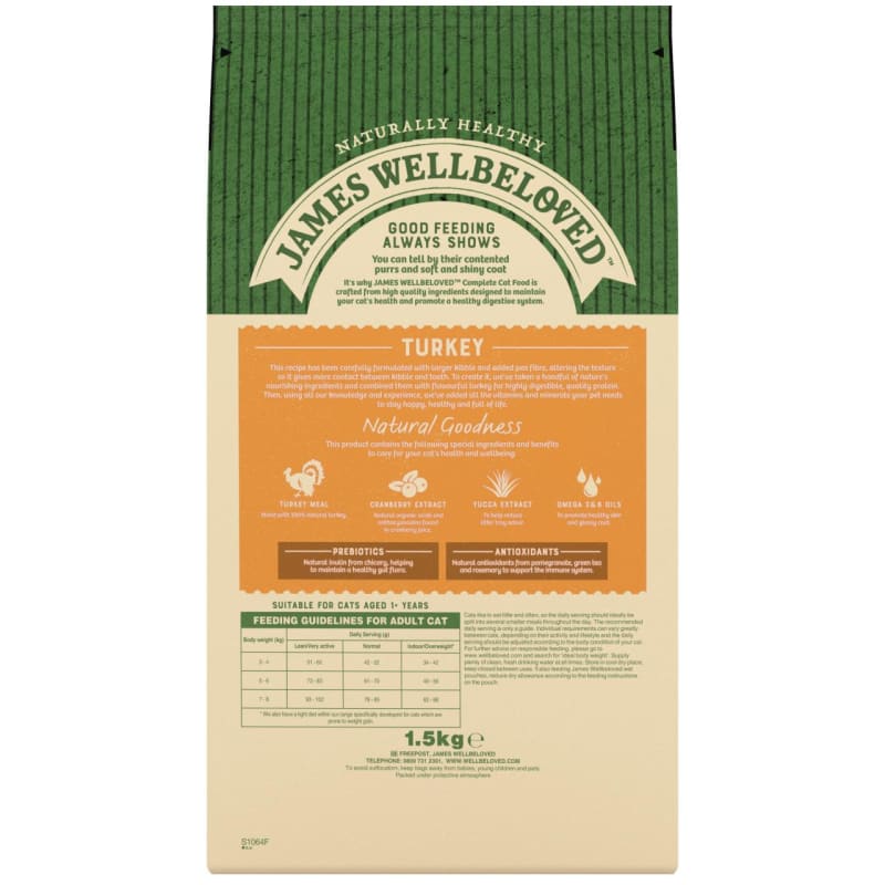 James wellbeloved oral deals health cat food