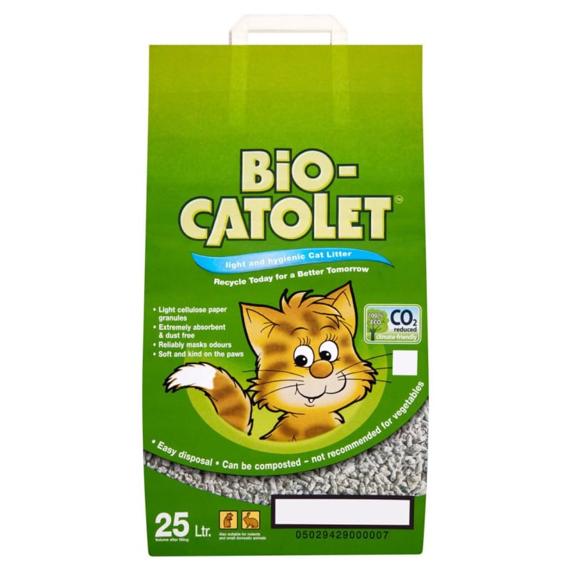 Recycled sales cat litter