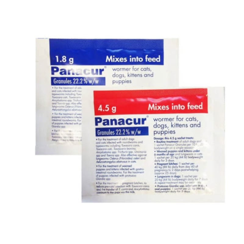Panacur liquid for puppies dosage deals
