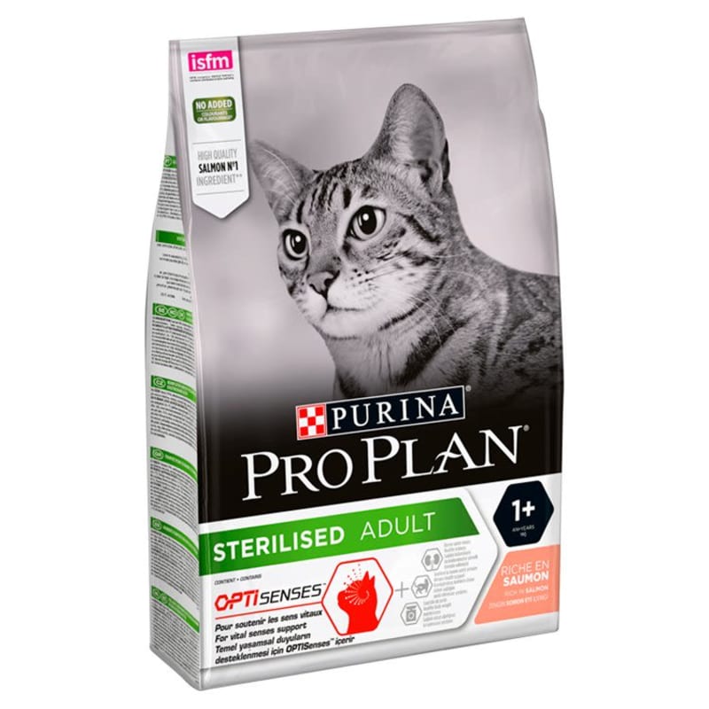 Pro plan sterilised cat food best sale