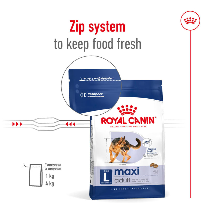 Royal canin large adult dog food best sale