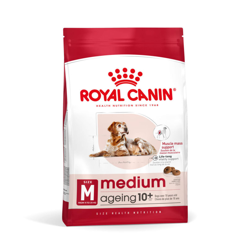 Royal Canin Medium Ageing 10 Dry Dog Food 3kg