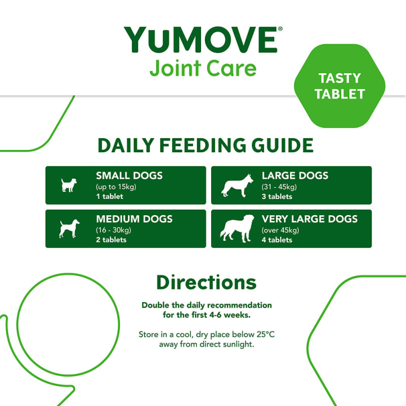 Yumove dosage hotsell