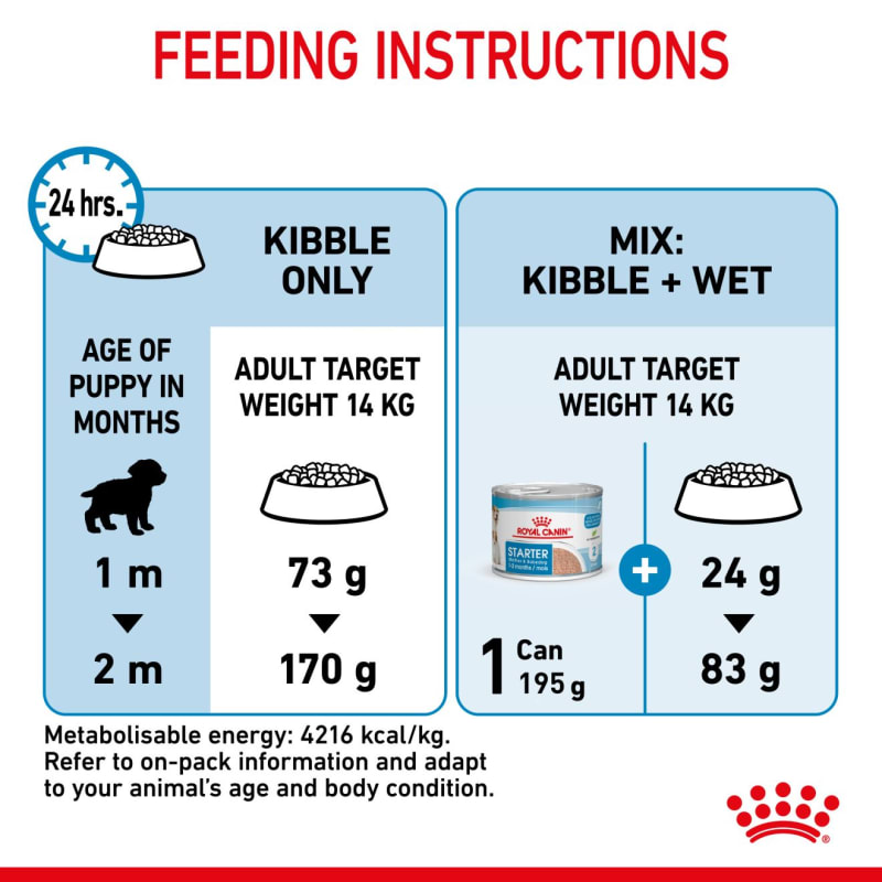 Royal canin online starter ingredients