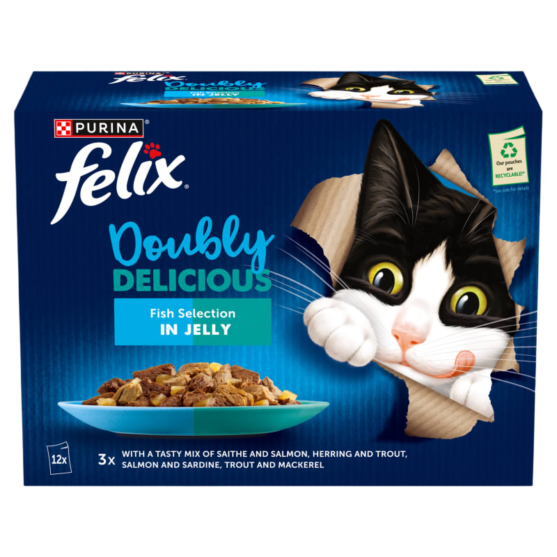 Felix Doubly Delicious Adult Wet Cat Pet Supermarket