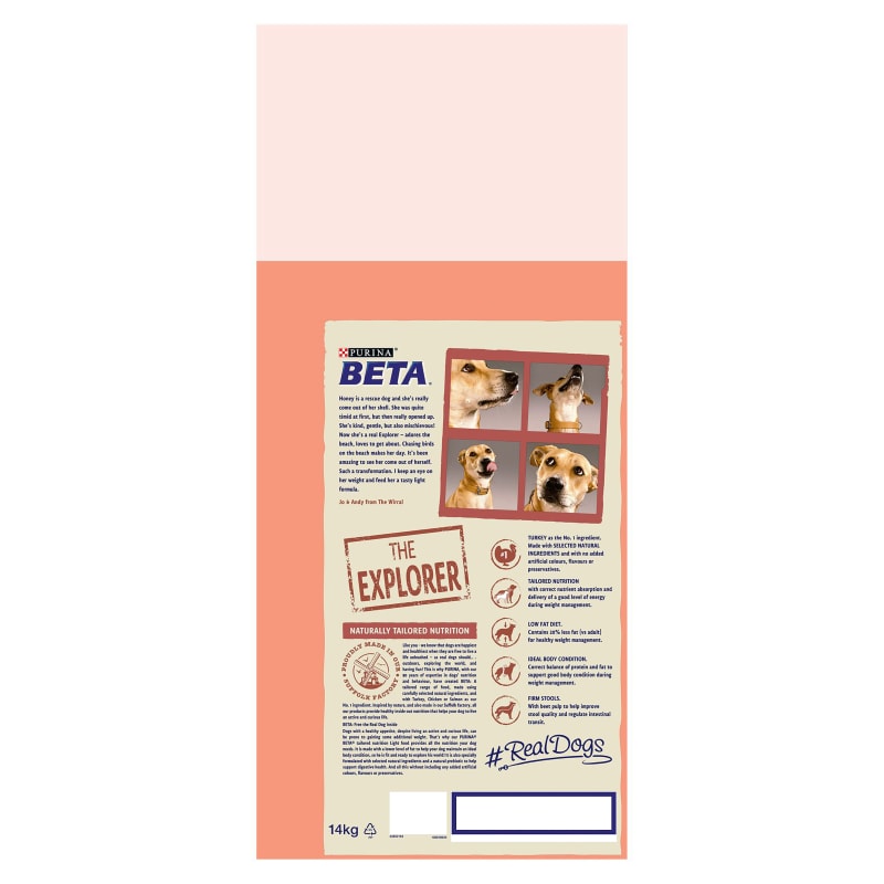 Purina Beta Light Adult 1 Dry Dog Pet Supermarket