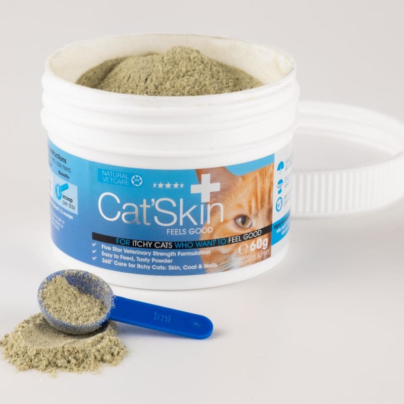 Natural VetCare Cat Skin Supplements Pet Supermarket