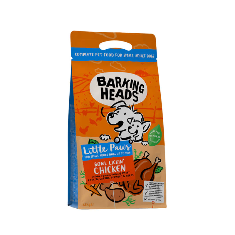 Barking heads grain free dog food 2025