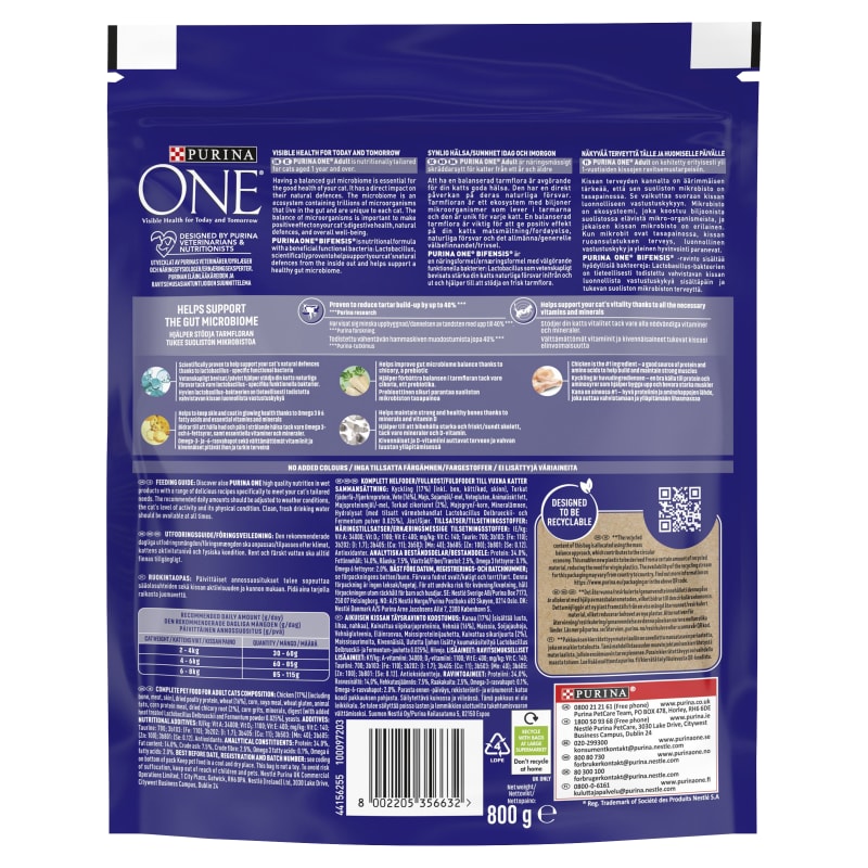 Purina one nutrition hotsell