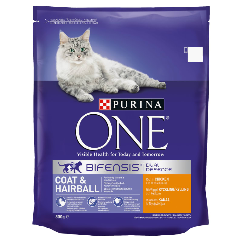 Purina One Coat and Hairball Dry Cat Pet Supermarket