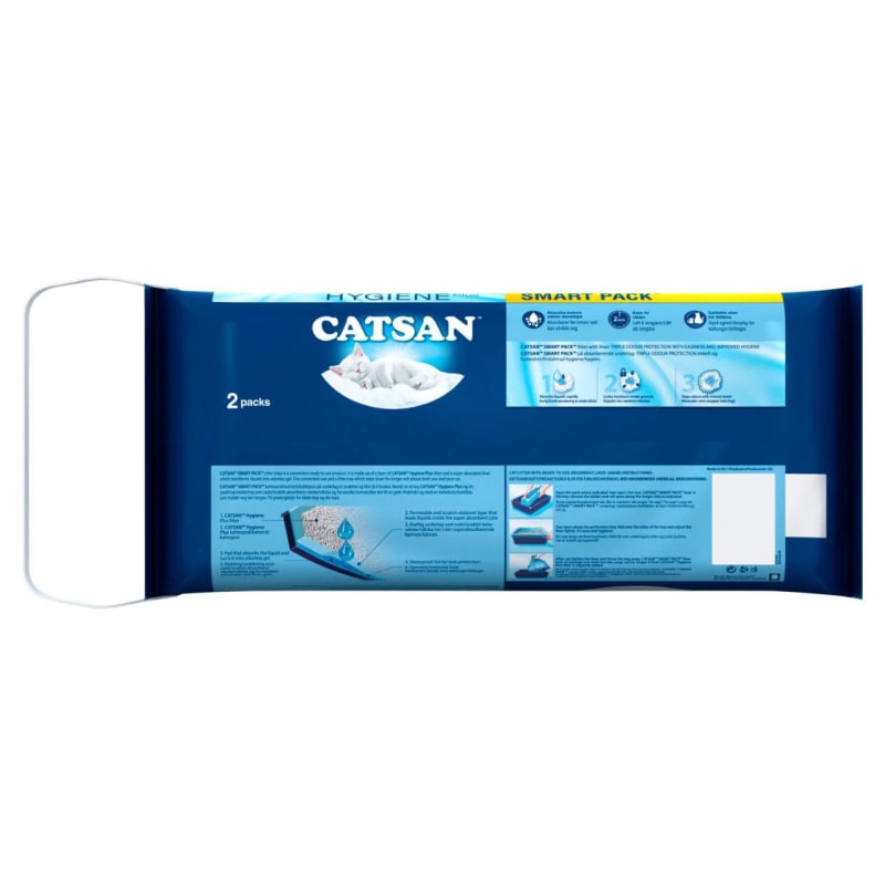 Catsan Hygiene Smart Pack 2x Inlays Pet Supermarket