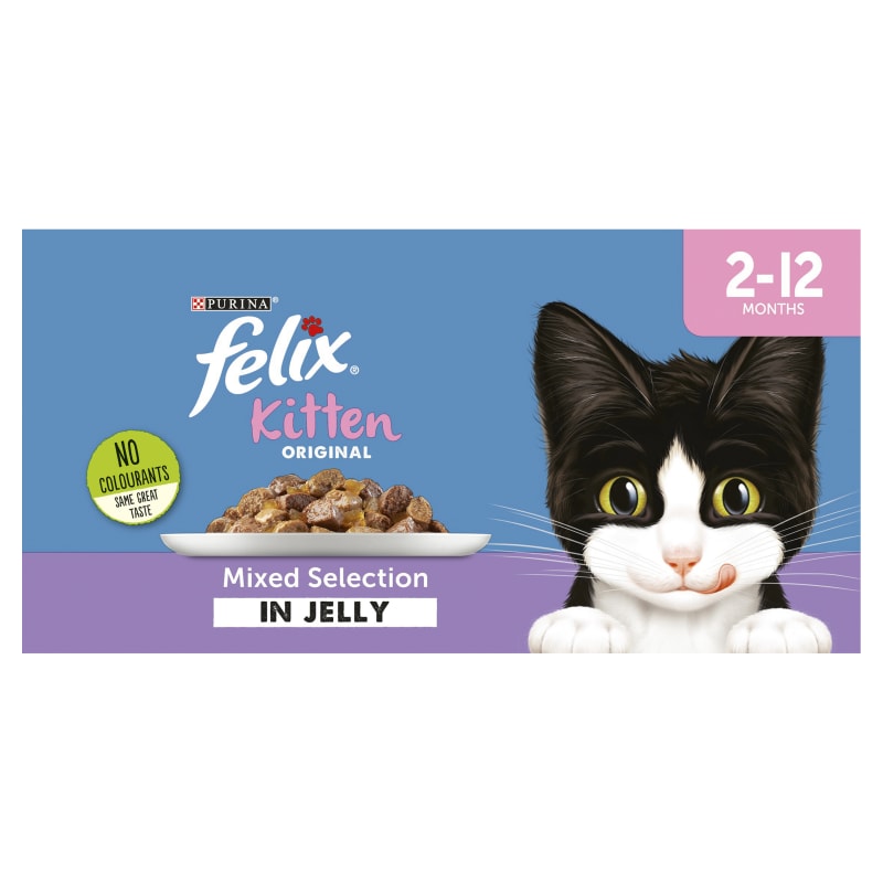 Felix Kitten Original Wet Cat Food Pet Supermarket