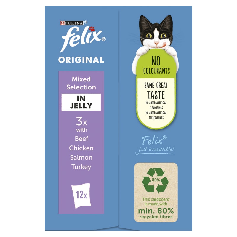 Felix Original Senior Wet Cat Food Pet Supermarket
