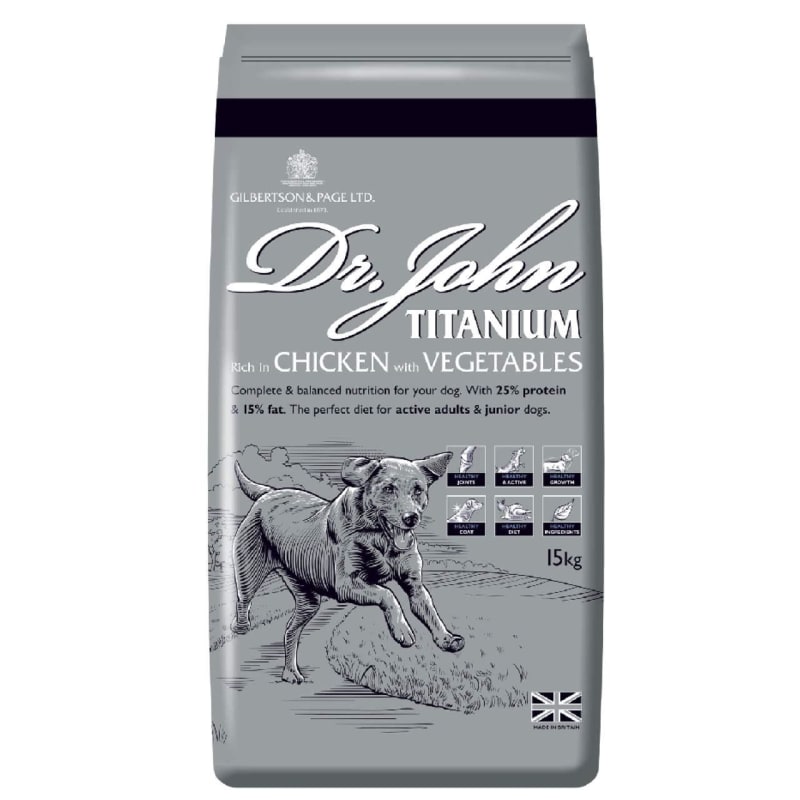 Dr John Titanium Adult Dry Dog Food Pet Supermarket