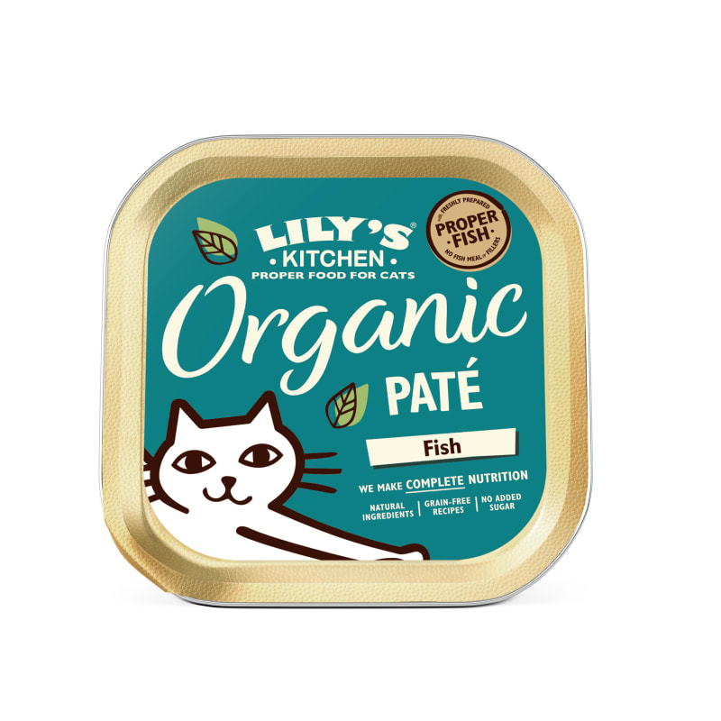 Organic grain top free cat food