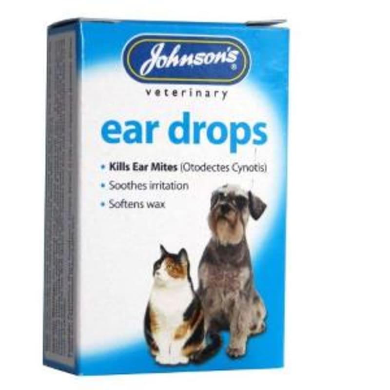 Johnson s Ear Drops for Dogs and Cats 15ml