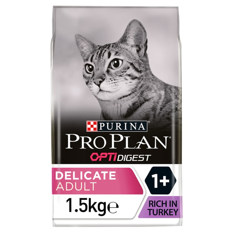 PRO PLAN® Delicate With Optidigest® Turkey Cat Food