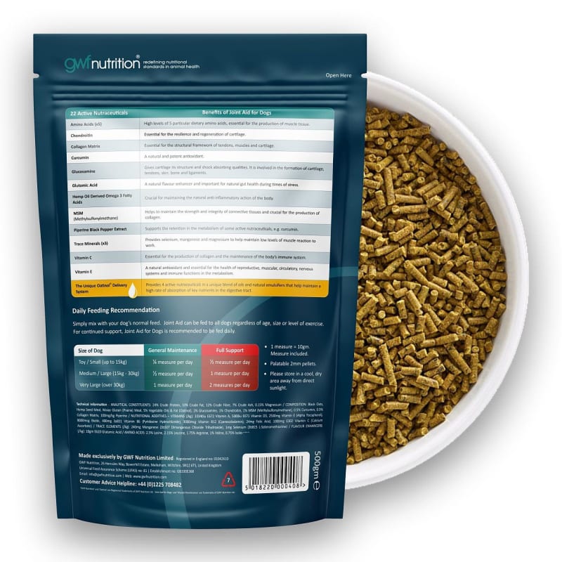 GWF Nutrition Joint Aid Dog Pet Supermarket