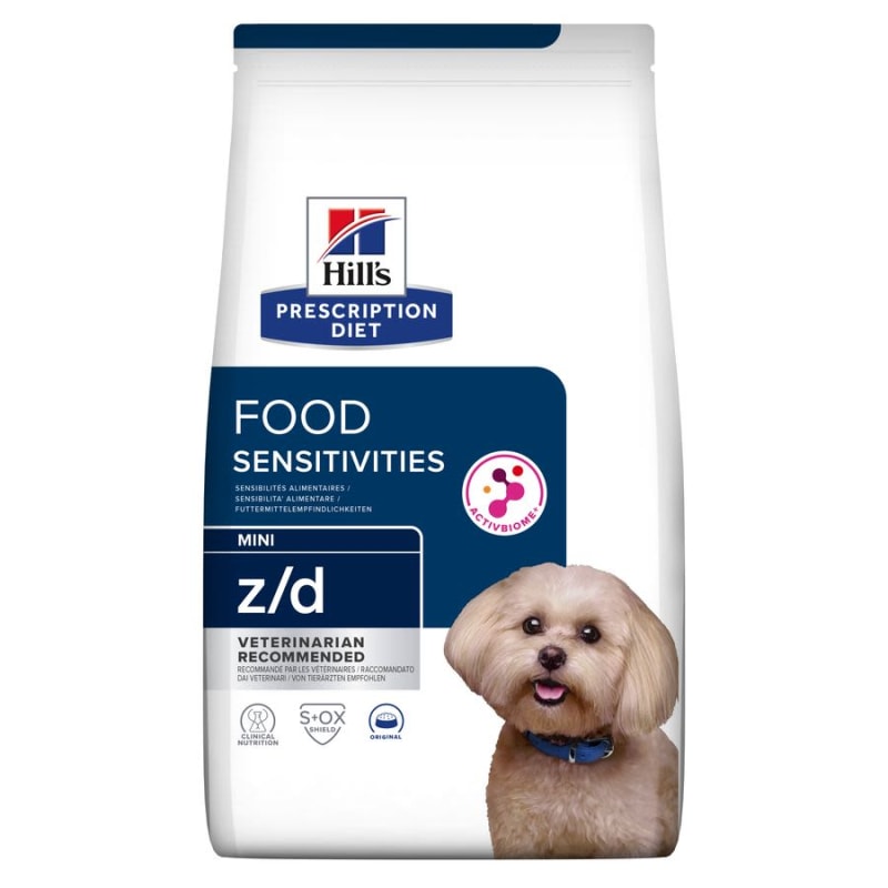 Hill s Prescription Diet Food Sensitivities z d Mini Adult and Senior Dry Dog Food Original 1kg Original