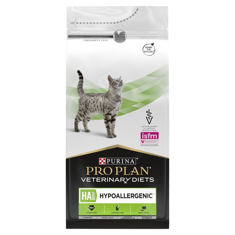Pro plan veterinary diets feline ha hypoallergenic dry cat food outlet