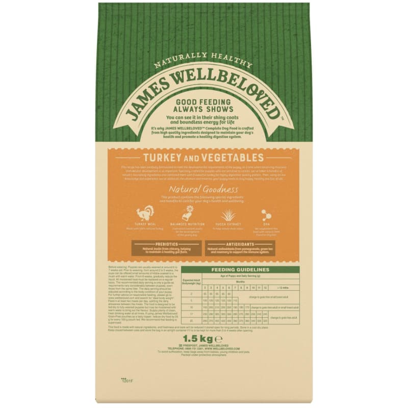 James Wellbeloved Grain free Medium Pet Supermarket