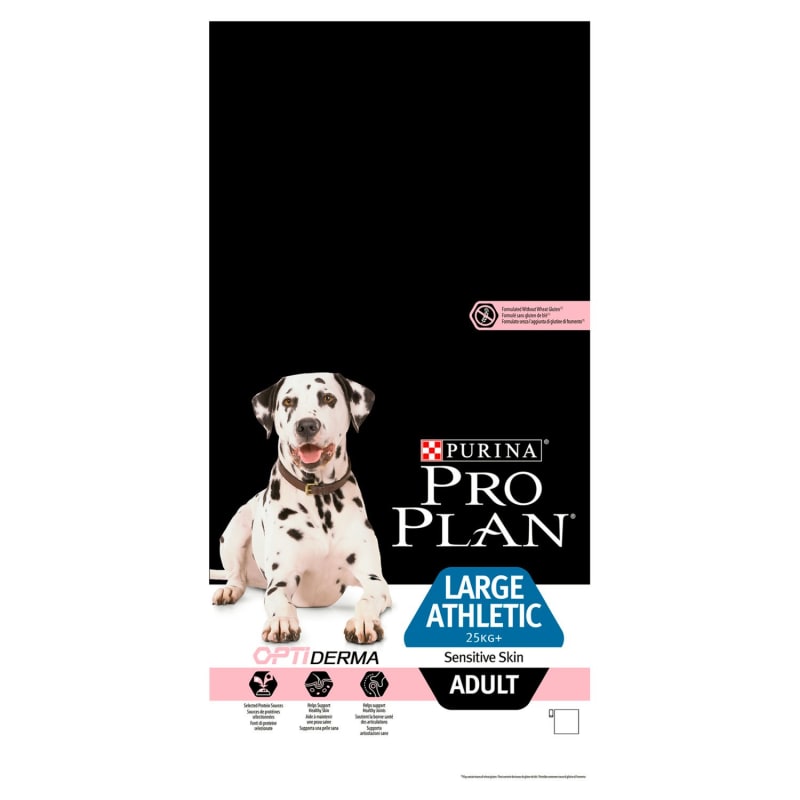 Pro plan large athletic sensitive skin shop