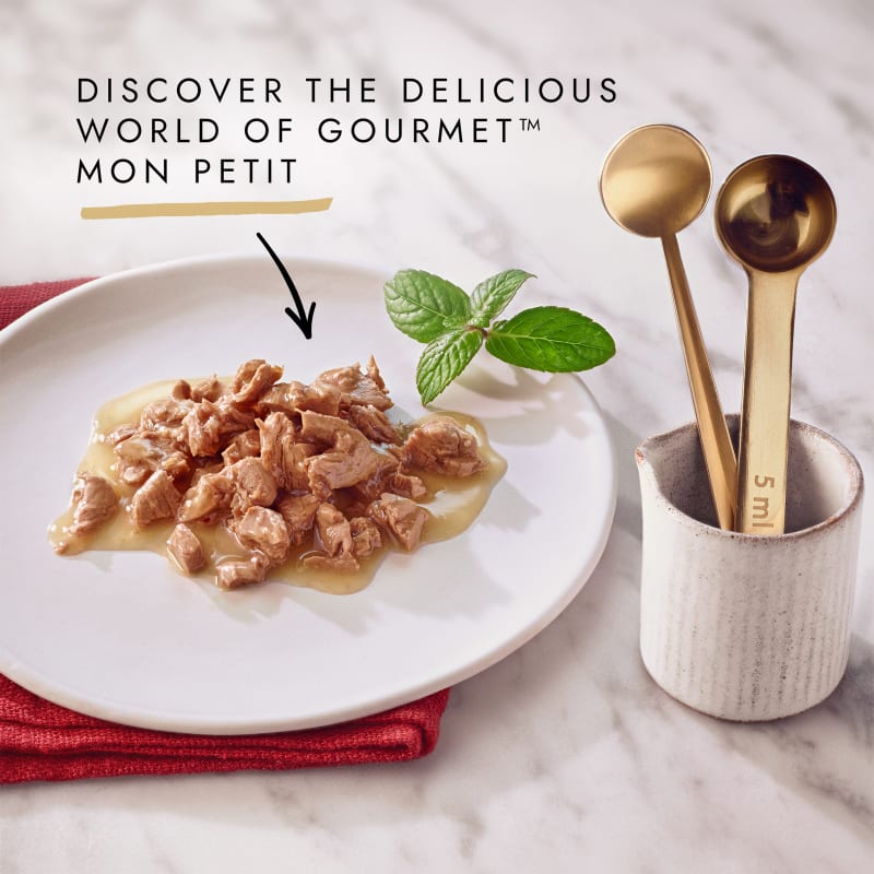 Gourmet cat food outlet mon petit