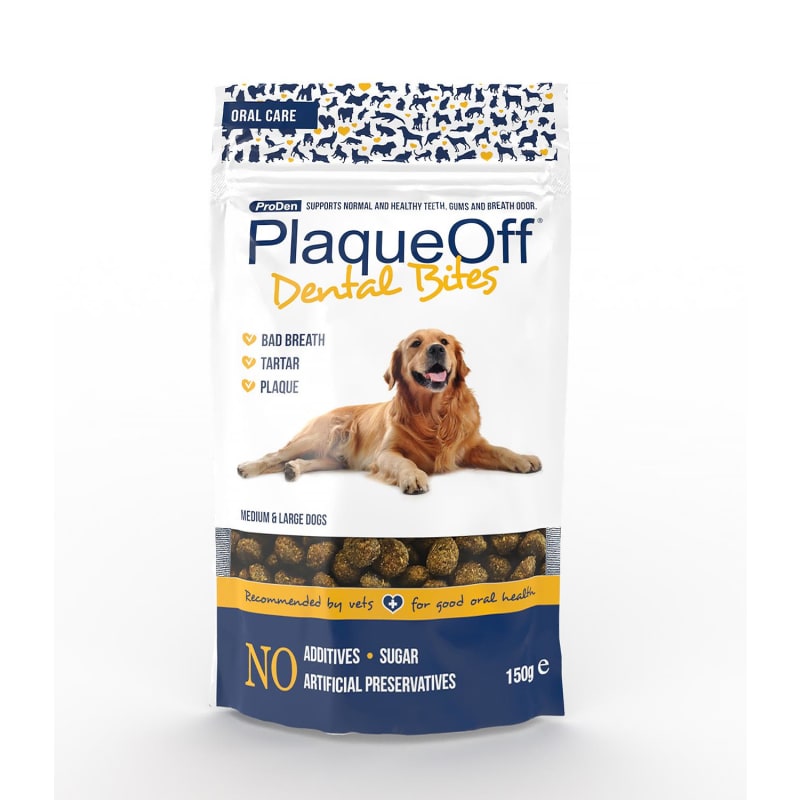ProDen PlaqueOff Dental Bites Medium Pet Supermarket