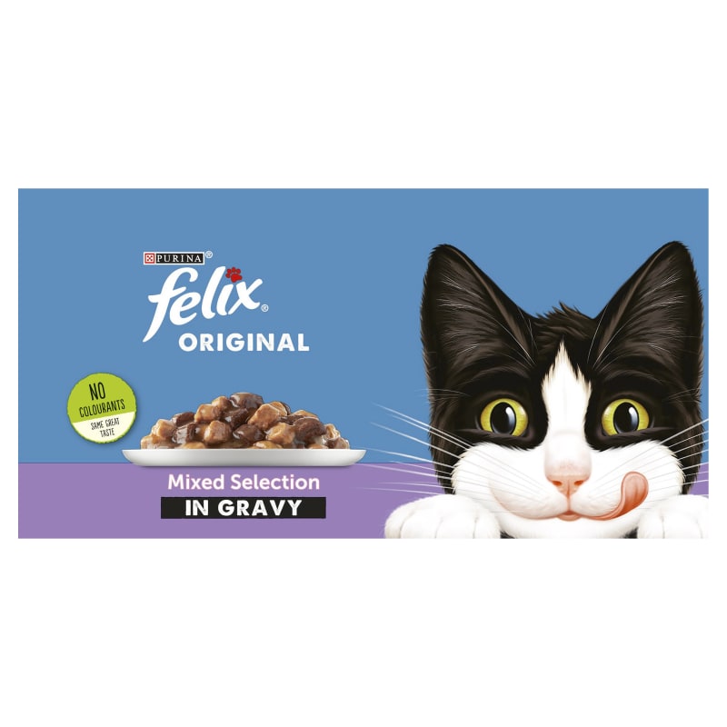 Felix cat hotsell food in gravy