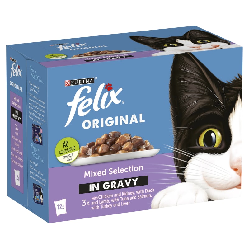 Felix shop cat food
