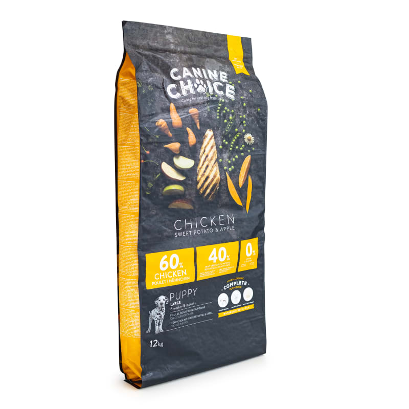 Chicken free large breed puppy food clearance