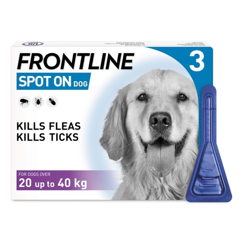 Frontline flea and worm treatment for dogs online