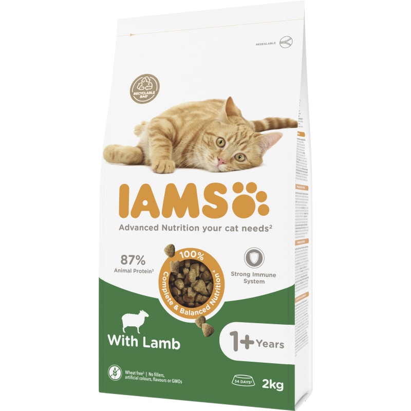 Iams for Vitality Adult Dry Cat Food Pet Supermarket