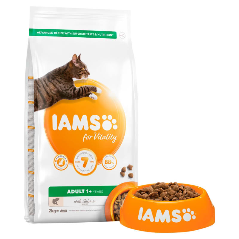 Iams for Vitality Adult Dry Cat Food Pet Supermarket