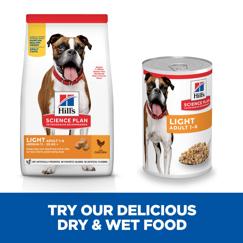 Hill s Science Plan Light Medium Pet Supermarket