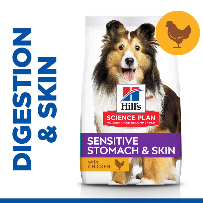 Hills canine sensitive stomach store